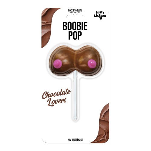 Lusty Lickers Boobie Pop Amantes del Chocolate