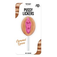 Caramelo Lusty Lickers en Palito - Sabor Caramelo