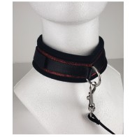 Spartacus Collar and Leash Red - Stylish BDSM Accessory