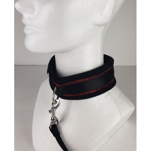 Spartacus Collar and Leash Red - Stylish BDSM Accessory