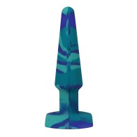 A Play Groovy Silicone Anal Plug Ocean