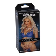 Pocket Pussy ULTRASKYN Signature Strokers Skye Blue