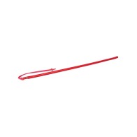 Spartacus 24" Leather Wrapped Cane - Red