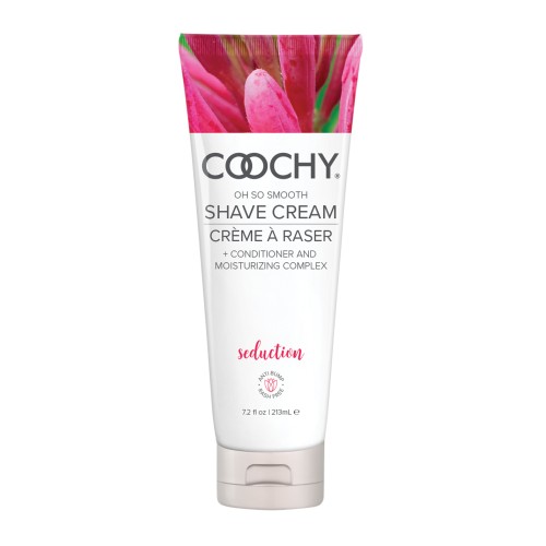 COOCHY Seduction Shave Cream - 7.2 oz Honeysuckle/Citrus