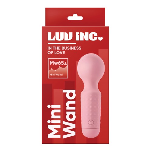 Luv Inc. Mini Wand Light Pink for Versatile Pleasure