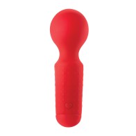 Luv Inc. Mini Wand de 4" Rojo