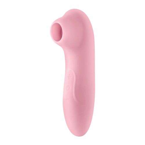 Luv Inc. Pulsing Clitoral Stimulator - Light Pink