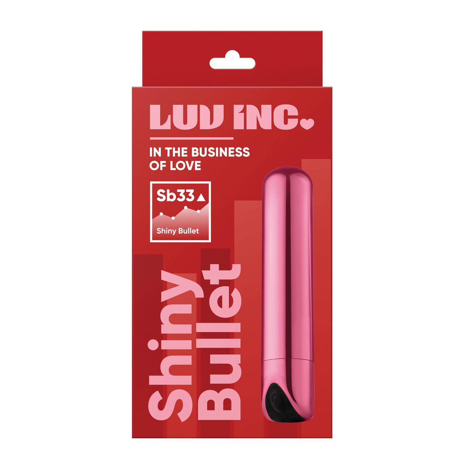 Luv Inc. Shiny Vibrating Bullet