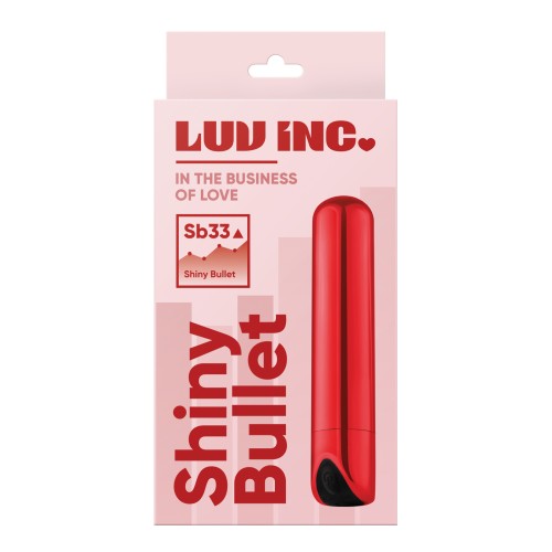 Luv Inc. Shiny Bullet Red