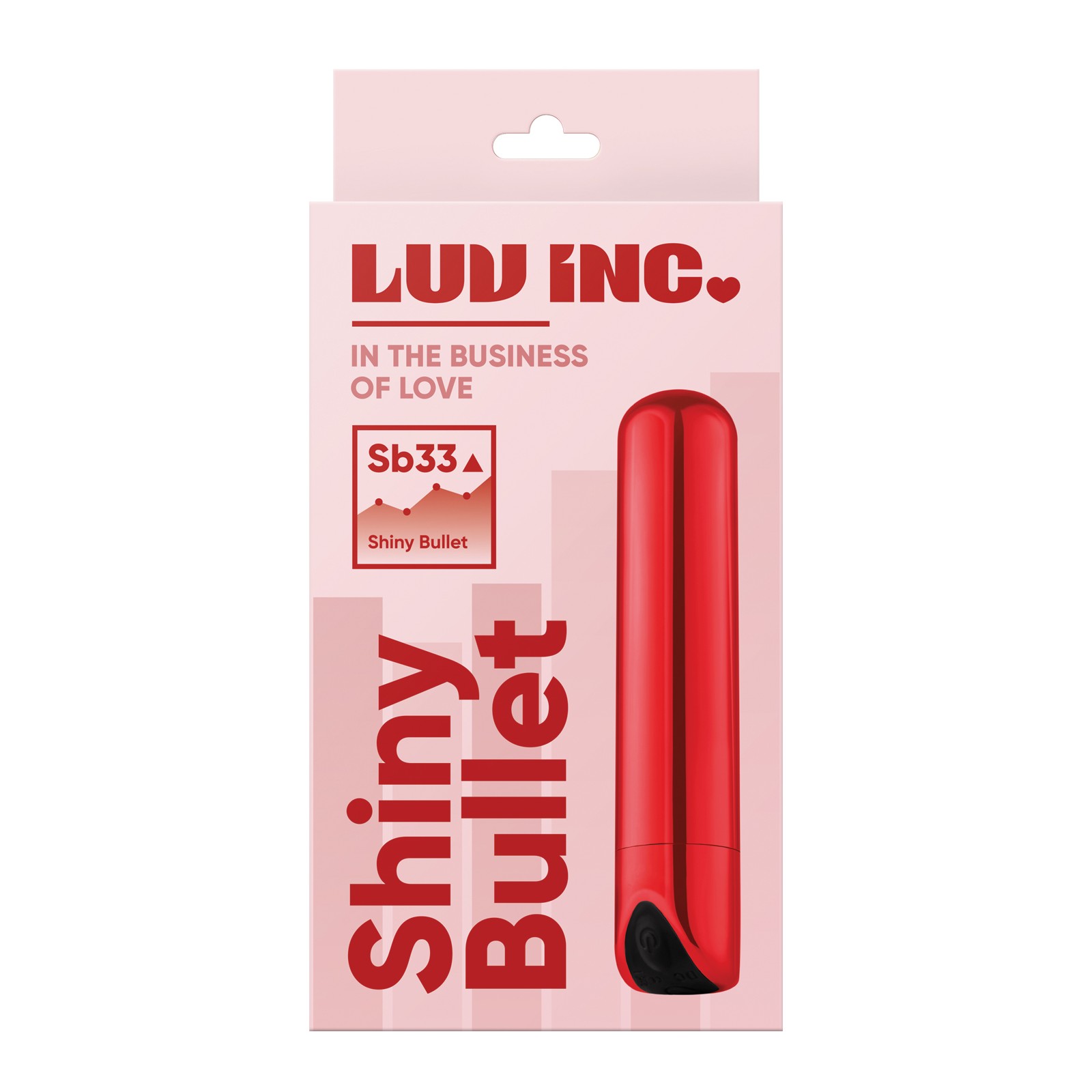 Bullet Brillante Luv Inc. Rojo