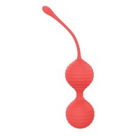 Luv Inc Silicone Kegel Ball Set Coral