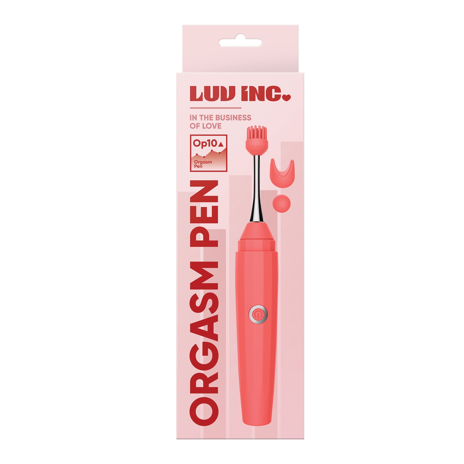 Luv Inc. Orgasm Pen with Attachments for Ultimate Pleasure