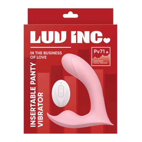 Vibrador Panty Insertable Luv Inc. - Rosa