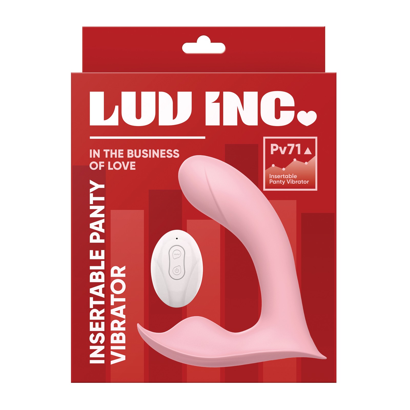 Vibrador Panty Insertable Luv Inc. - Rosa