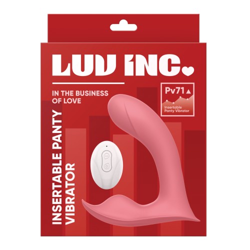 Luv Inc. Insertable Panty Vibe Taupe