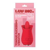 Vibrador Luv Inc. con Lengua Flickering para Juego Intenso