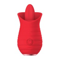 Luv Inc. Tongue Flickering Vibrator for Intense Play