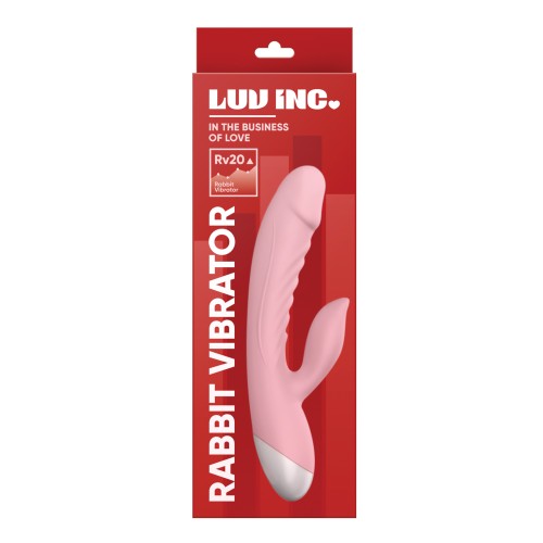 Luv Inc. Rabbit Vibrator - Dual Stimulation