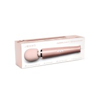 Le Wand Plug-In Vibrating Massager - Rose Gold