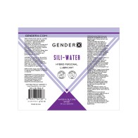 Gender X Sili-Water Personal Lubricant 4 oz