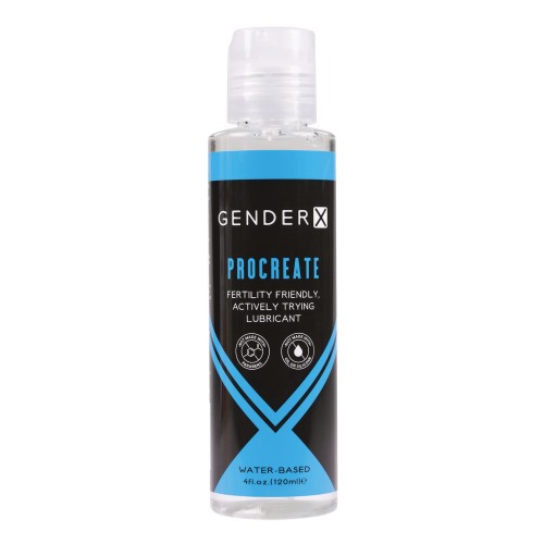 Gender X Procreate Lubricante Personal - 4 oz