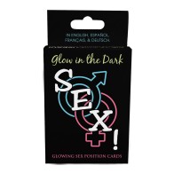 Juego de Cartas Glow in the Dark Sex! Actividades Divertidas