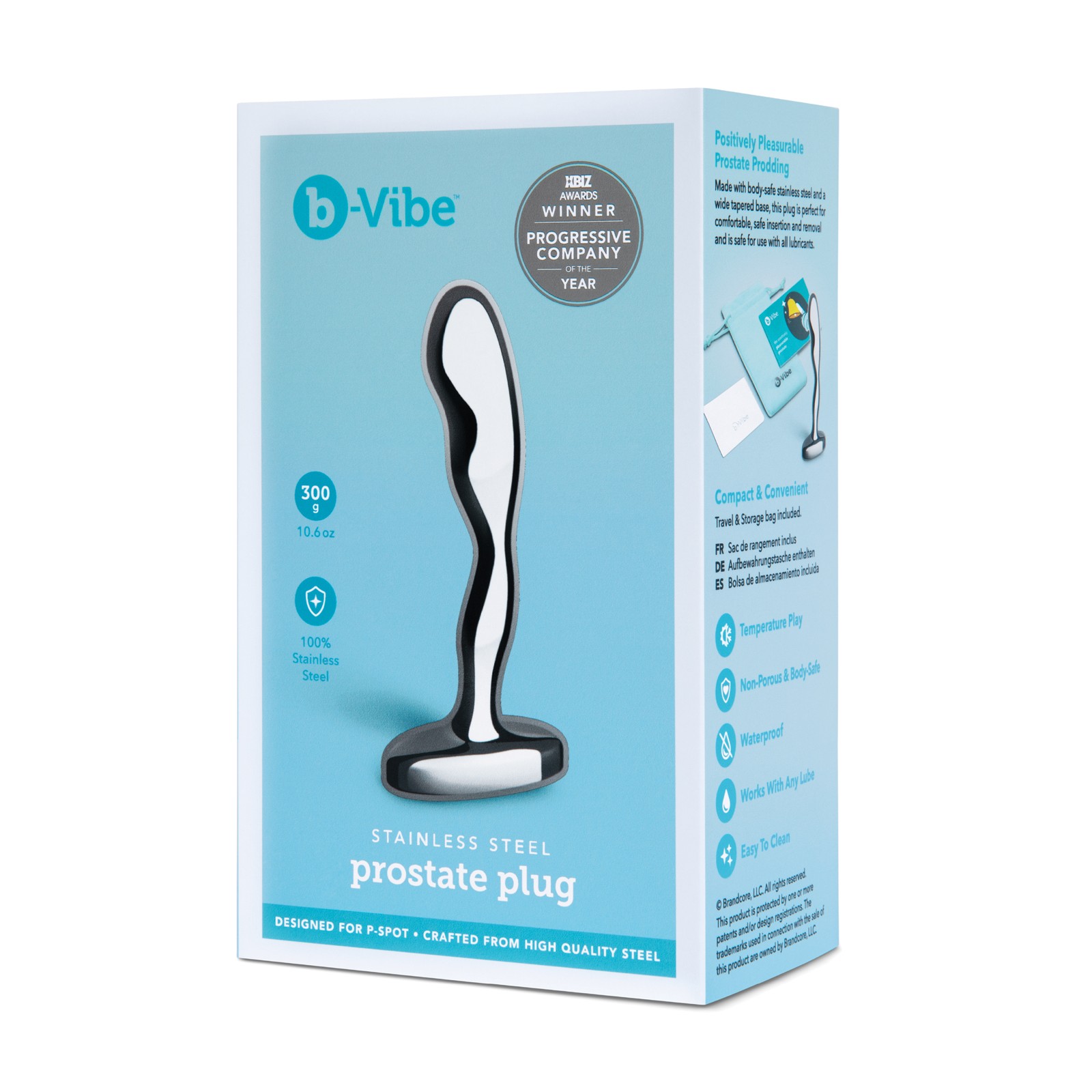 Stainless Steel Prostate Plug for Ultimate Pleasure