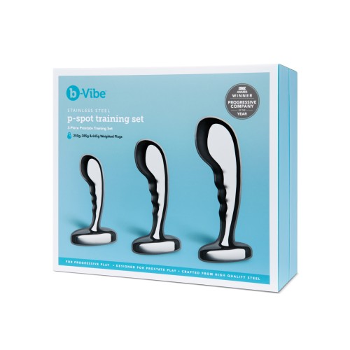 Stainless Steel Prostate P-Spot Training Set