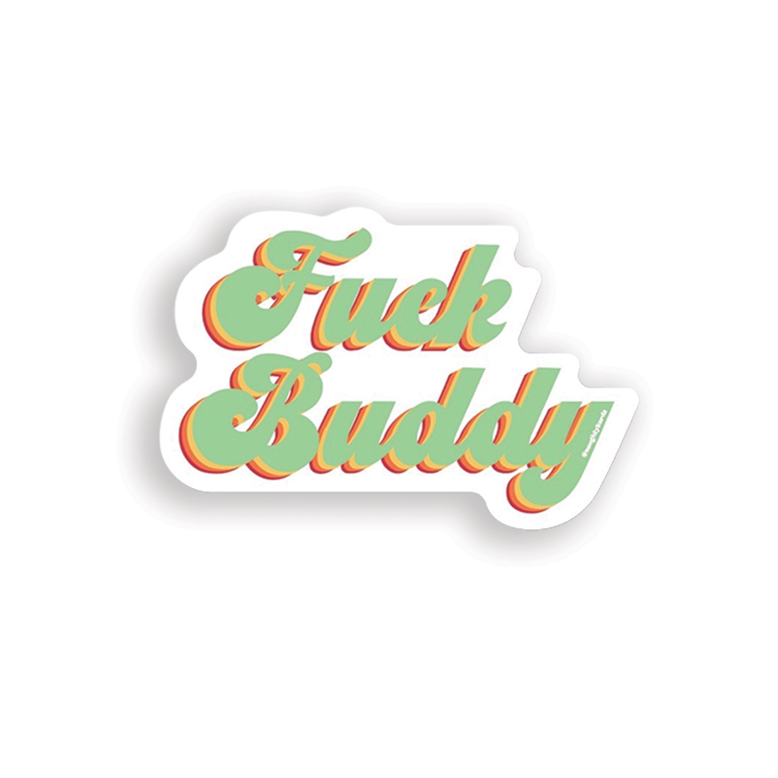 Fuck Buddy Naughty Stickers | Fun Decor