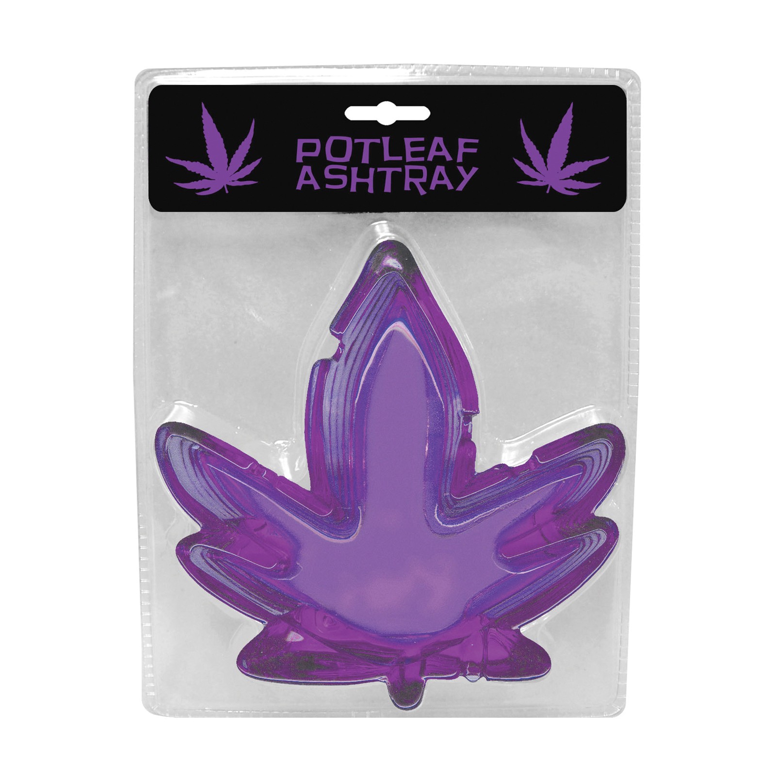 Vibrant Potleaf Shaped Ashtray