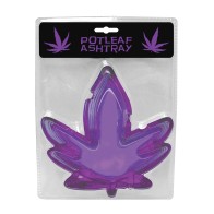 Vibrant Potleaf Shaped Ashtray