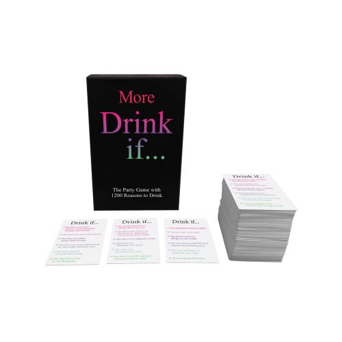 Juego de Cartas Drink If