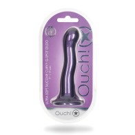 Curvy G-Spot Dildo in Metallic Color