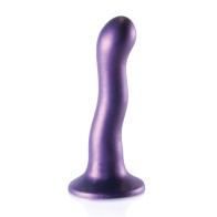 Curvy G-Spot Dildo in Metallic Color