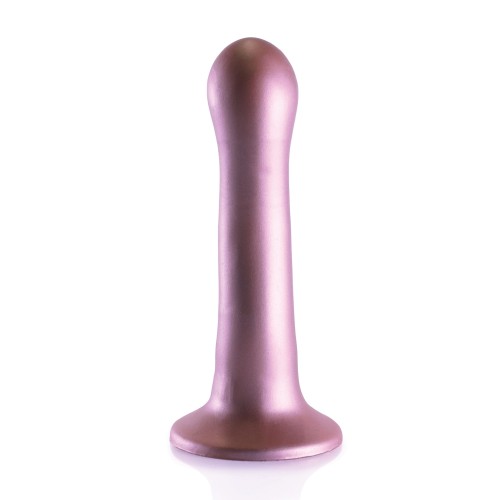 Shots Ouch 7 Curvy G-Spot Dildo - Rose Gold