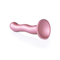 Shots Ouch 7 Curvy G-Spot Dildo - Rose Gold