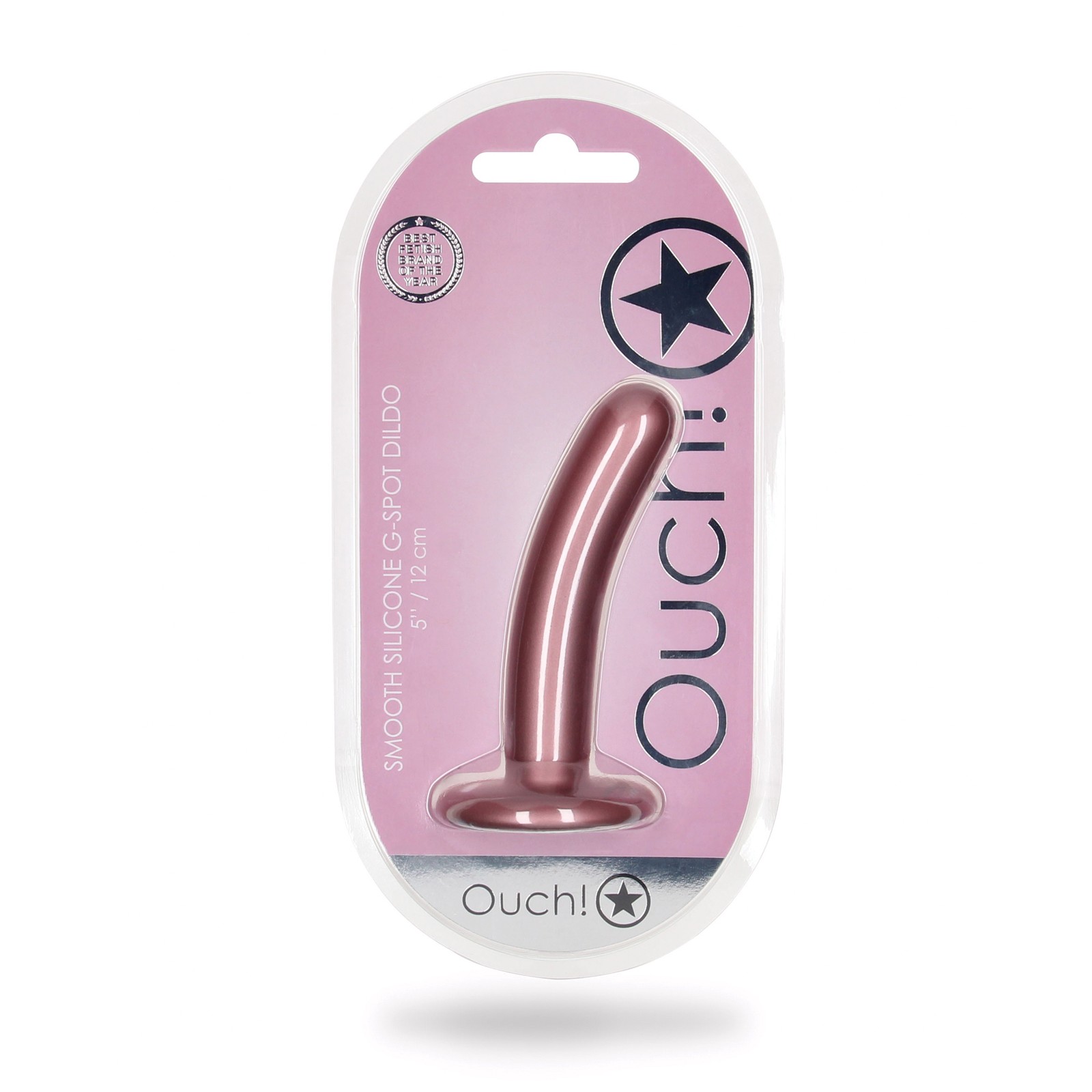 Dildo Liso para el Punto G - Rose Gold