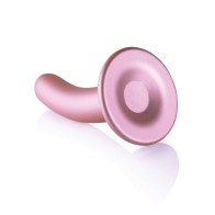 Smooth G-Spot Dildo - Rose Gold