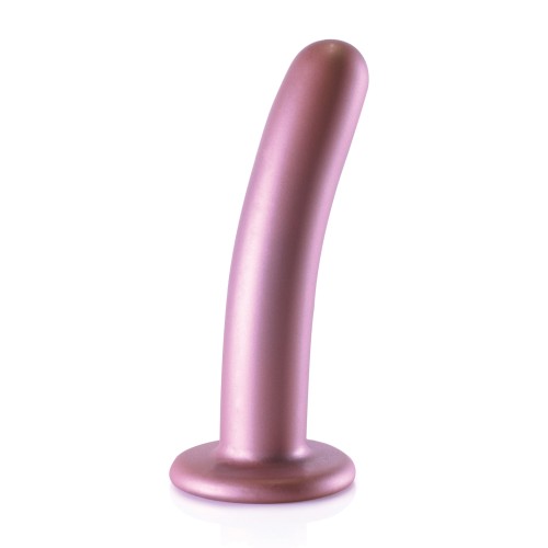 Dildo de G-Spot Suave de 6" Ouch - Oro Rosa