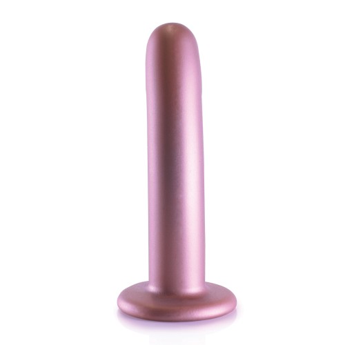 Dildo de G-Spot Suave de 6" Ouch - Oro Rosa