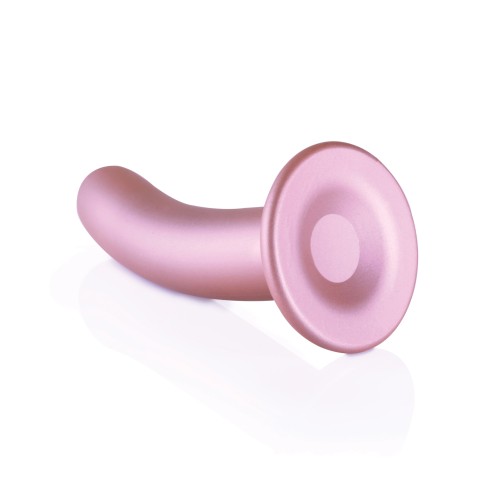 Shots Ouch 6" Smooth G-Spot Dildo - Rose Gold