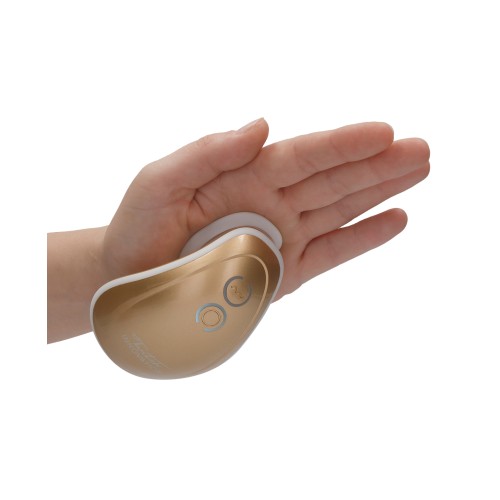 Shots Twitch Innovation Hands Free Clitoral Stimulator - Gold