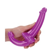 Shots RealRock Glow in the Dark Strapless Strap-On Purple