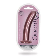 Dildo G-Spot de 7 Pulgadas Oro Rosa de Shots Ouch