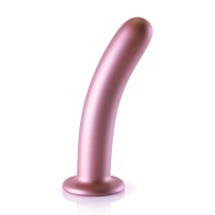 Dildo G-Spot de 7 Pulgadas Oro Rosa de Shots Ouch