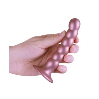 Ouch Rose Gold Beaded G-Spot Dildo