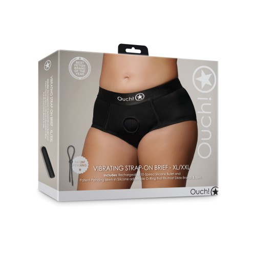 Shorts Strap-On Vibrantes Ouch XL XXL