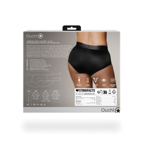 Shorts Strap-On Vibrantes Ouch XL XXL