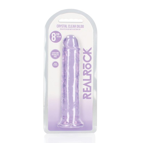 Dildo Recto RealRock de 8" de Shots