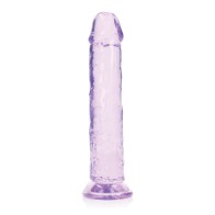 Dildo Crystal Clear de Shots 9 Pulgadas Morado